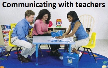 communicating with teachers