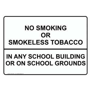 no smoking tobaccoless smoking