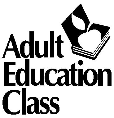 Adult Education Class