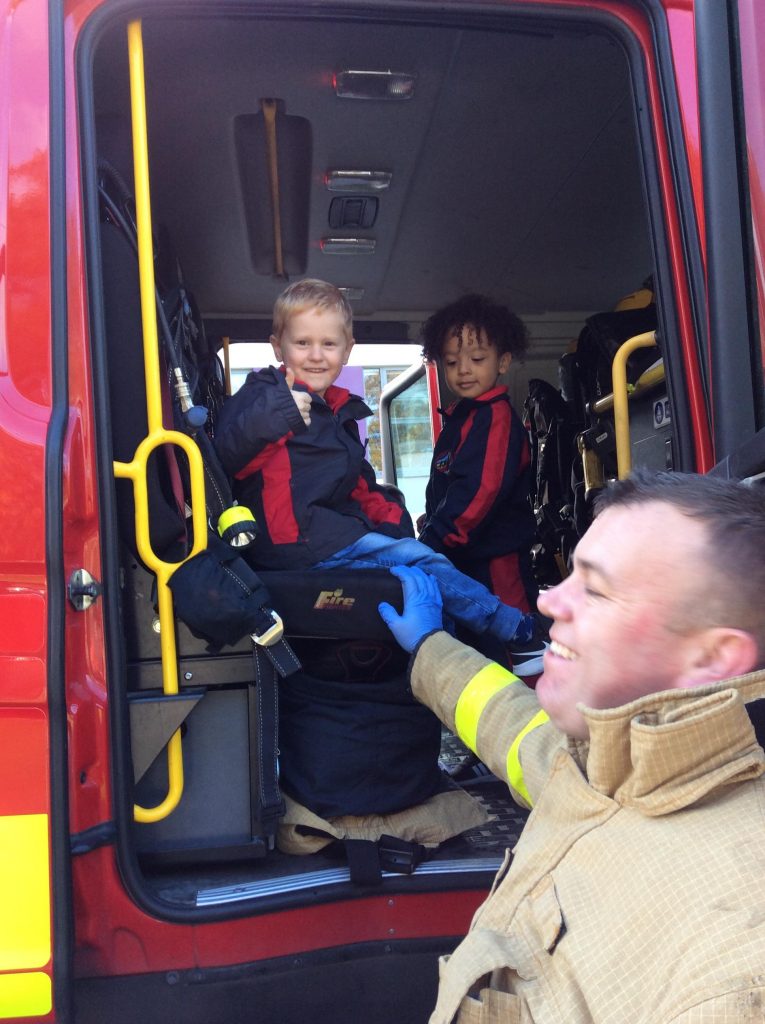 Fire Truck Visit Powerstown Educate Together National School