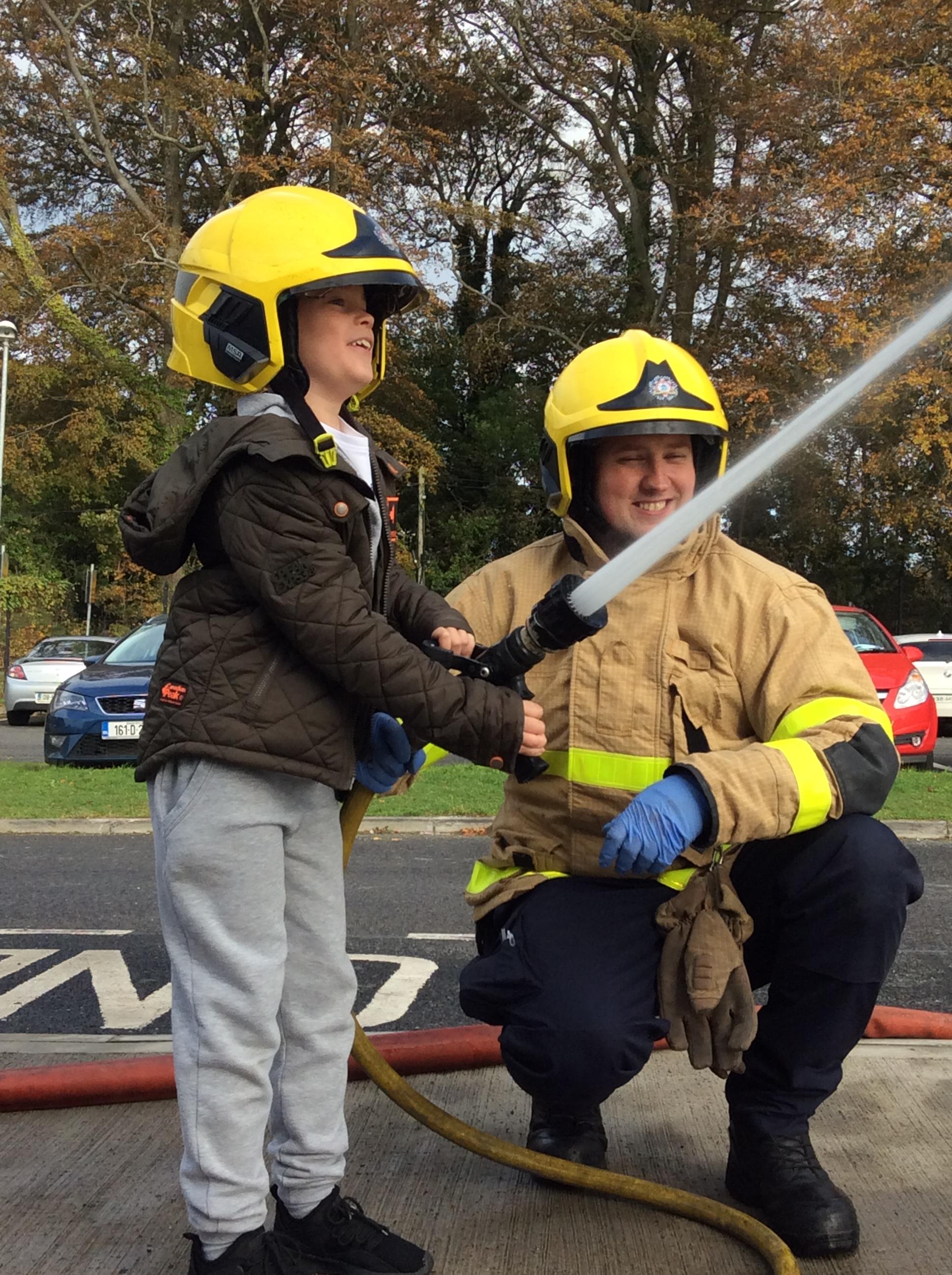 Fire Truck Visit Powerstown Educate Together National School
